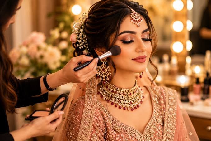 Bridal makeup at ORRA