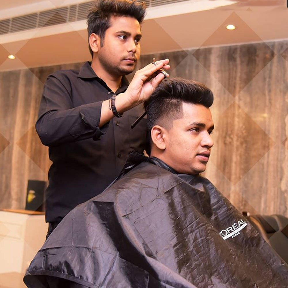 Hair styling at ORRA